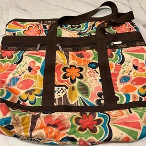 LeSportsac Vibrant Floral Weekender Bag